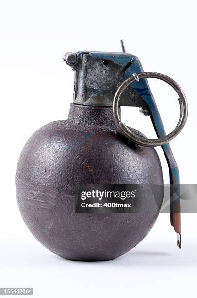 fragmentent grenade - grenade à main photos et images de collection