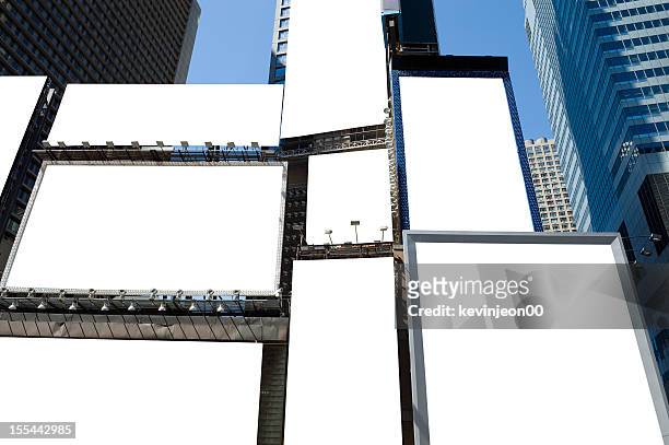 billboards - us blank billboard stock pictures, royalty-free photos & images