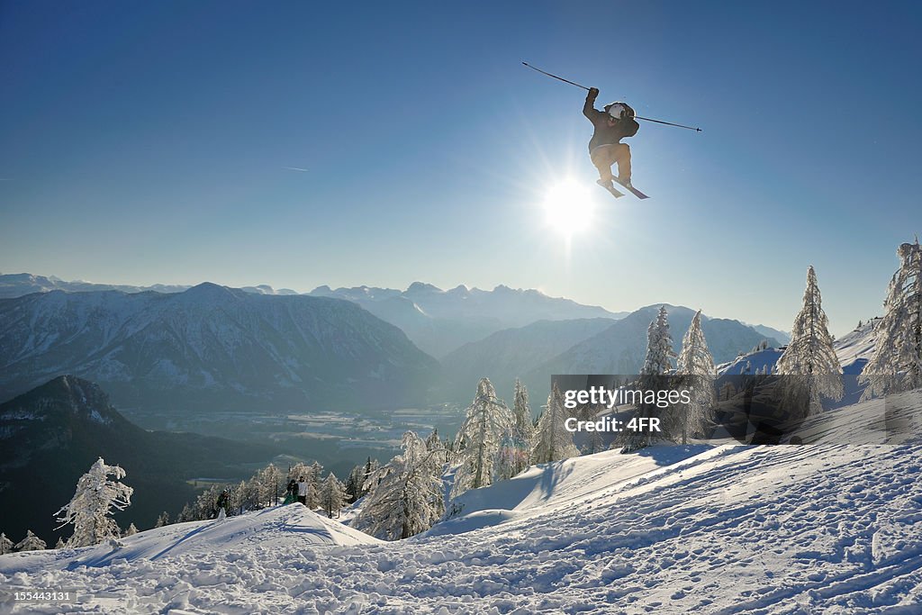 Extremsport Freestyle Ski Jump Panorama