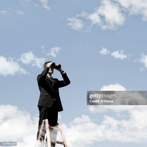 businessman - spy glass businessman stock pictures, royalty-free photos & images