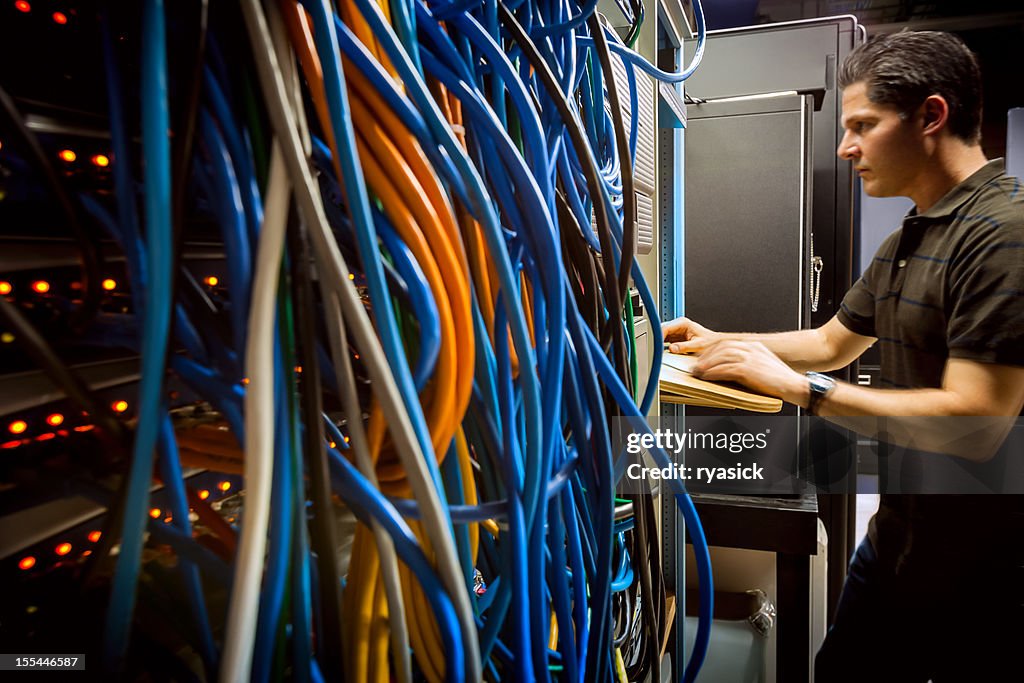 IT Technician in Server Equipment Room at Computer