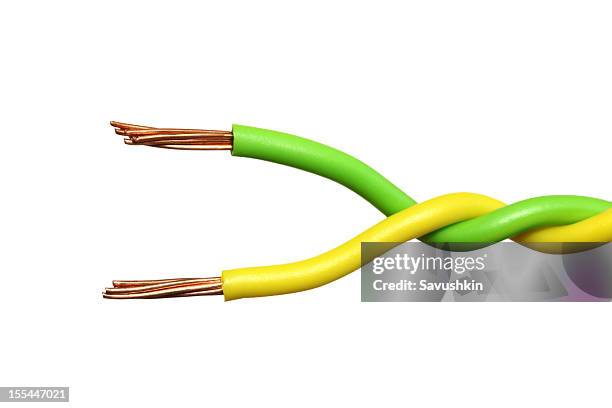 cables - cable-de-acero fotografías e imágenes de stock