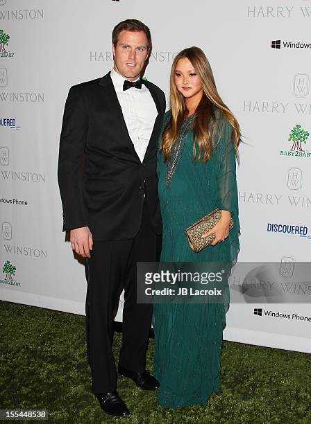 Devon Aoki and James Bailey attend the 1st Annual Baby2Baby Gala Presented By Harry Winston at Book Bindery on November 3, 2012 in Culver City,...