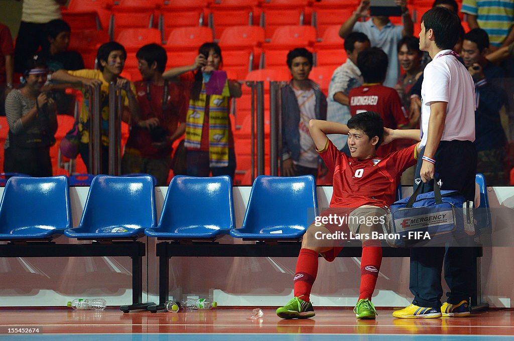 Thailand v Ukraine: Group A - FIFA Futsal World Cup Thailand 2012