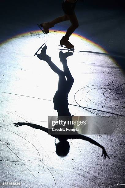 Zijun Li of China performs during Cup of China ISU Grand Prix of Figure Skating 2012 at the Oriental Sports Center on November 4, 2012 in Shanghai,...