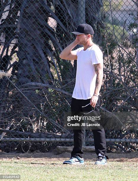 Ryan Phillippe is seen in Brentwood on November 3, 2012 in Los Angeles, California.