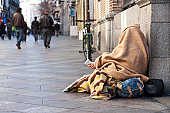 Beggar in the street
