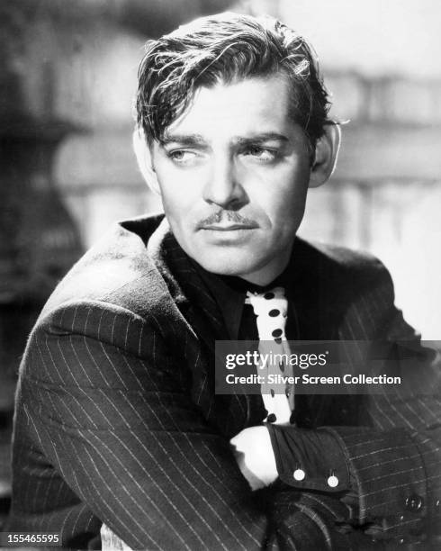 American actor Clark Gable , circa 1935.