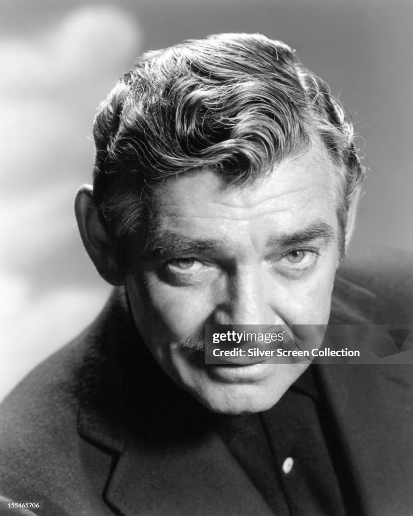 American actor Clark Gable , circa 1955. News Photo - Getty Images