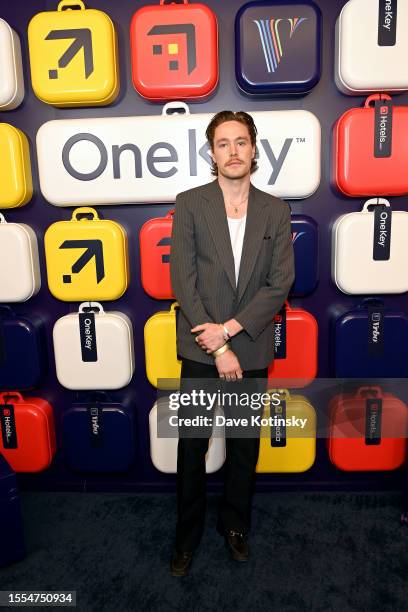 Drew Jessup attends Expedia Group’s launch event for the game-changing new loyalty program, One Key, at The Standard High Line Hotel in New York City...