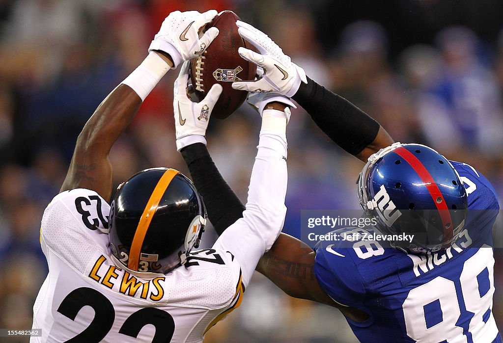 Pittsburgh Steelers v New York Giants