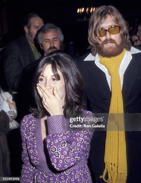 Terry Melcher and Guest during Doris Day and Husband Barry Comden - File Photos at Beverly Hills Hotel in Beverly Hills, California, United States.
