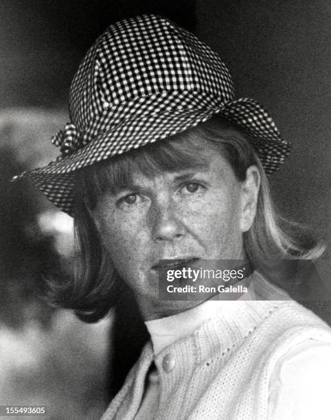 Doris Day during Doris Day and Husband Barry Comden - File Photos at Beverly Hills Hotel in Beverly Hills, California, United States.