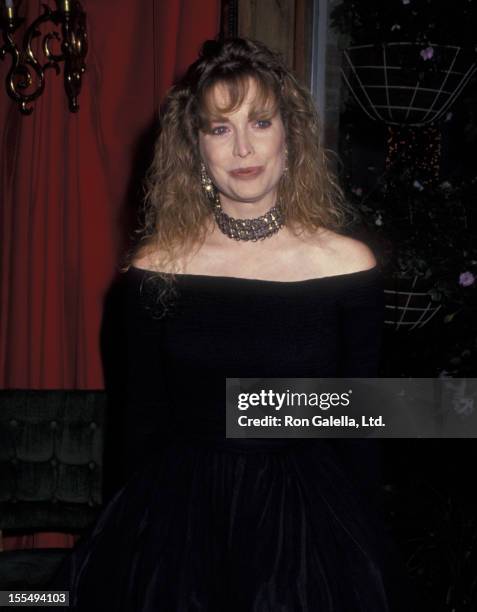 Diandra Douglas attends 10th Annual Rita Hayworth Alzheimers Benefit Gala on November 3, 1994 at Tavern on the Green in New York City.