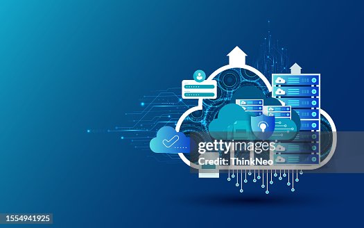 Cloud computing service management. Digital technology background. Cloud computing service management. Digital technology background.