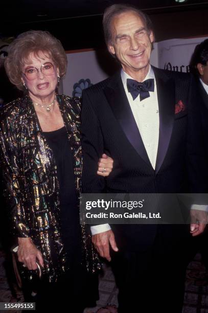 Actor Sid Caesar and Florence Caesar attend St. Jude Children's Hospital Benefit Gala on July 25, 1992 at the Century Plaza Hotel in Century City,...