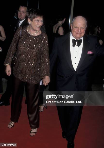 Comic Don Rickles and wife Barbara Sklar attend 29th Annual American Film Institute Lifetime Achievement Awards Honoring Barbra Streisand on February...