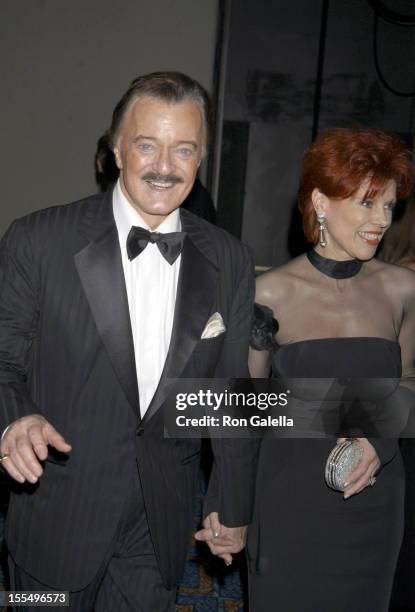 Robert Goulet and Vera Goulet during 59th Annual Tony Awards - After Party at Marriott Marquis in New York City, New York, United States.