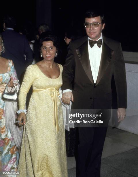 Nancy Sinatra and Ross Hunter during Nancy Sinatra Sr. - File Photo, California, United States.