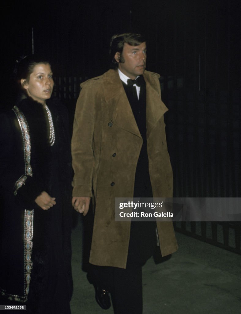 Tina Sinatra and Robert Wagner during Robert Wagner and Tina Sinatra ...