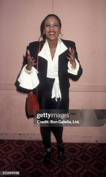 Toukie Smith attends DIFFA Midwinter Revel Auction Fashion Show to Benefit AIDS on February 26, 1994 at the Manhattan Opera House in New York City.