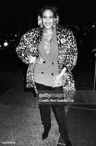 Toukie Smith sighted on March 2, 1990 at NBC TV Studios in New York City.