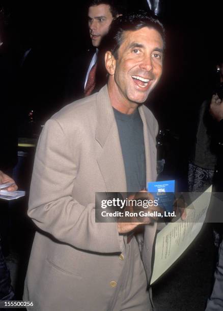 Talent manager Sandy Gallin attends the Total Recall Premiere Party on May 31, 1990 at Griffith Park in Los Angeles, California.