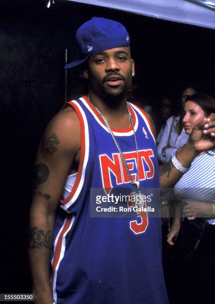 Damon Dash during Stuff Magazine 2002 MTV VMA Pre-Party at Lot 61 in New York City, New York, United States.