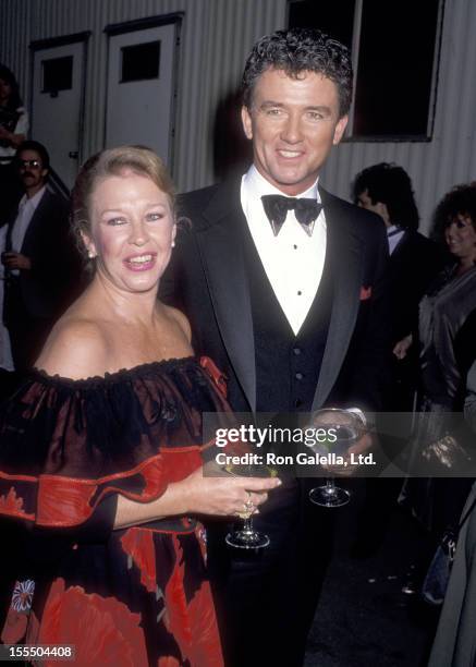 Actor Patrick Duffy and wife Carlyn Rosser attend the 24th Annual Academy of Country Music Awards at Walt Disney Studios in Burbank, California.