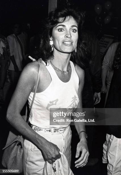 Actress Cynthia Sikes attends the screening of Grandview, USA on July 9, 1984 at the Writer's Guild Theater in Beverly Hills, California.