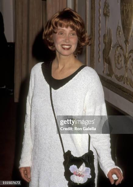 Actress Shelley Duvall attends the American Museum of the Moving Image Honors Robin Williams on February 23, 1995 at Waldorf-Astoria Hotel in New...