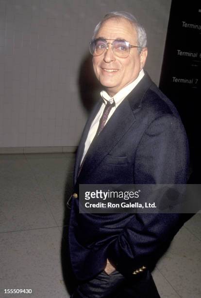 Television executive and producer Fred Silverman on January 2, 1994 arrives at the Los Angeles International Airport in Los Angeles, California.