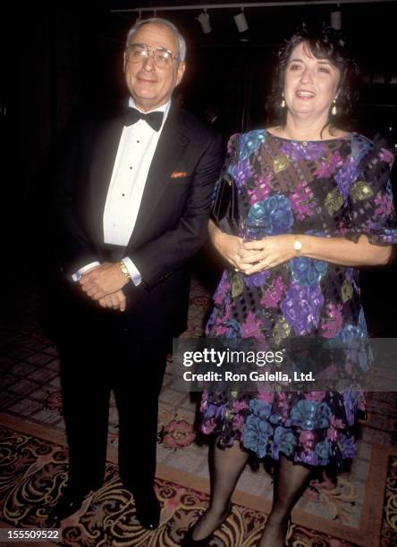 Television executive and producer Fred Silverman and wife Cathy Kihn attend the National Conference of Christian and Jews Honors Howard Stringer on...