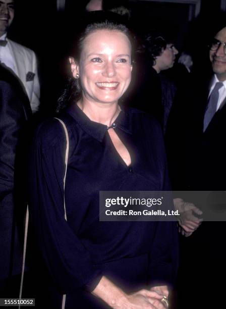 Actress Trish Van Devere attends the Hollywood Women's Political Committee Honors on October 16, 1984 at Beverly Hilton Hotel in Beverly Hills,...
