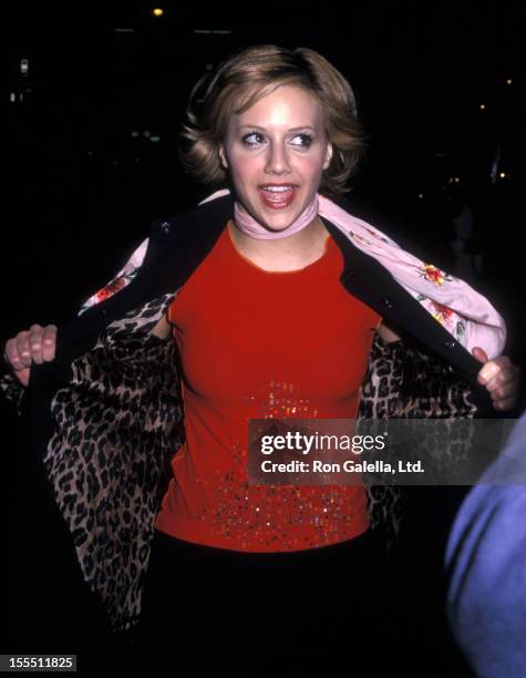 Actress Brittany Murphy attends the True West Opening Night Performance on March 9, 2000 at the Circle in the Square Theatre in New York City.
