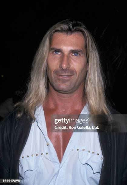 Model Fabio attends the premiere of The Way of the Gun on August 29, 2000 at the Egyptian Theater in Los Angeles, California.