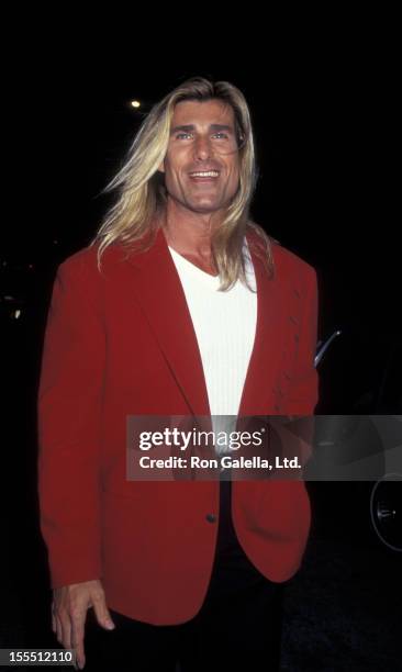 Model Fabio attends the screening of Cold Comfort Farmon May 8, 1996 at the Tribeca Film Center in New York City.