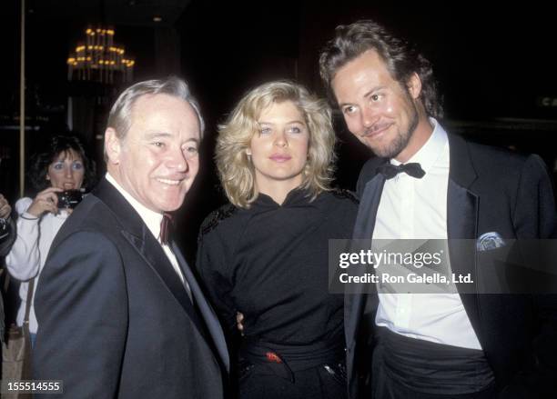 Actor Jack Lemmon, son Chris Lemmon and actress Kate Vernon attend the Very Special Moments with Very Special Friends Gala to Benefit Alzheimer's...