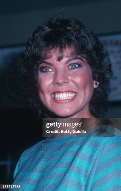 Actress Erin Moran attends 17th Annual Academy of Country Music Awards on April 29, 1982 at Knott's Berry Farm in Buena Park, California.