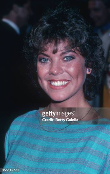 Actress Erin Moran attends 17th Annual Academy of Country Music Awards on April 29, 1982 at Knott's Berry Farm in Buena Park, California.