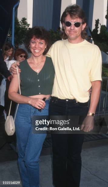 Actress Erin Moran and Steve Fleischman attend Ringling Brothers Circus Variety Club Children's Benefit on August 7, 1997 at the Great Western Forum...