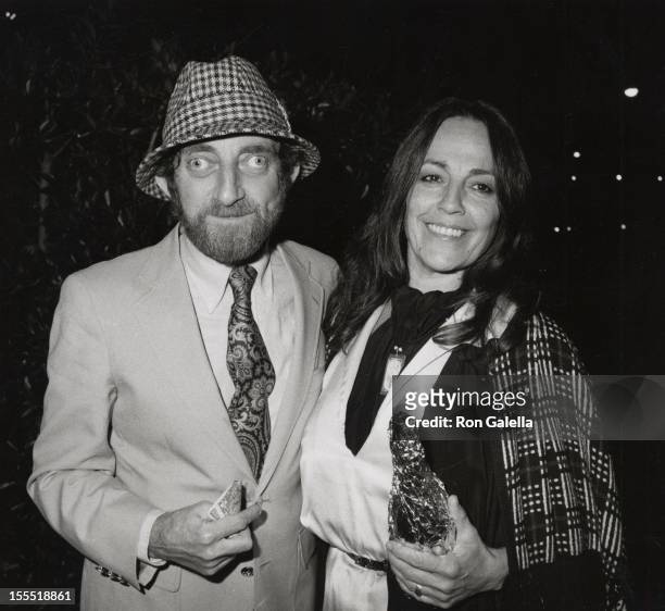 Actor Marty Feldman and wife Lauretta Sullivan sighted on January 23, 1981 at Le Dome Restaurant in West Hollywood, California.