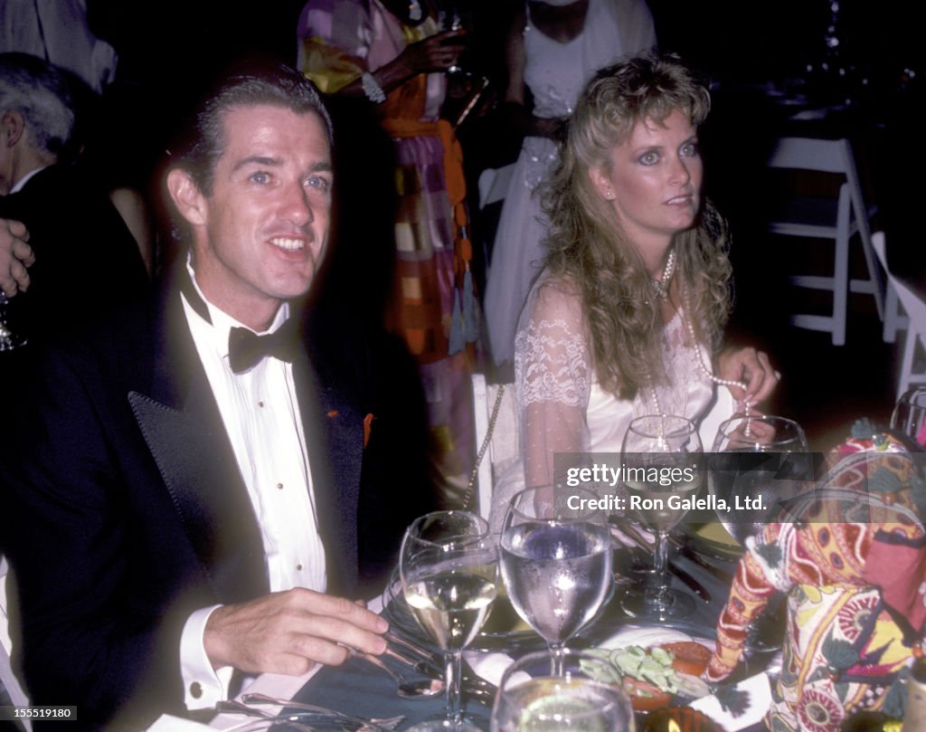 Actor Doug Sheehan and wife Cate Abert attend the Shearson Lehman