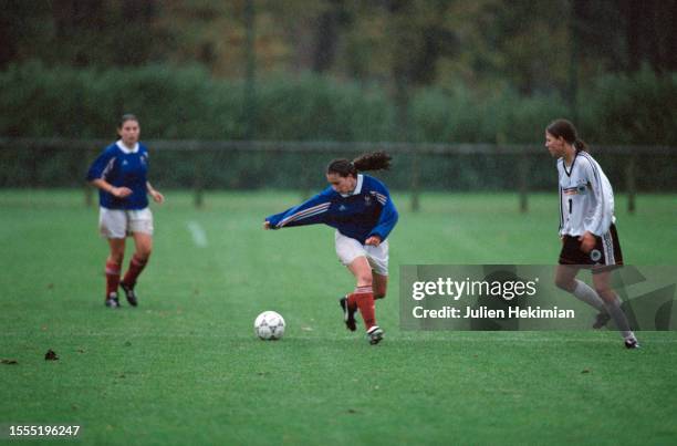 Match de l'équipe de France des moins de 16 ans contre l'Allemagne.