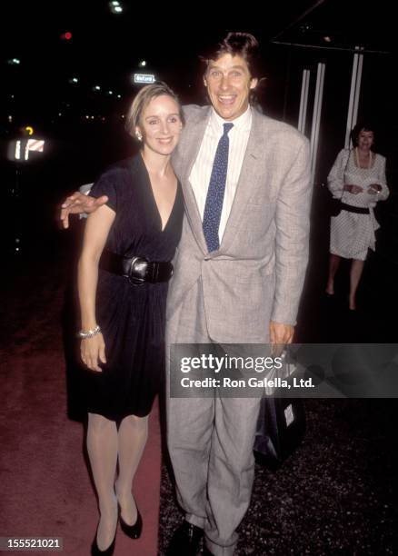 Actor Tim Matheson and wife Megan Murphy Matheson attend the Fourth Committment to Life Gala to Benefit AIDS Project Los Angeles on September 7, 1990...