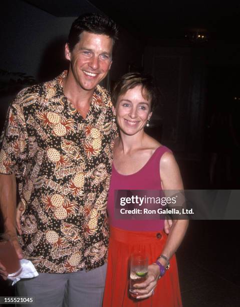 Actor Tim Matheson and wife Megan Murphy Matheson attend the Second Annual Ritz-Carlton, Mauna Lani Celebrity Sports Invitational on May 13, 1992 a...