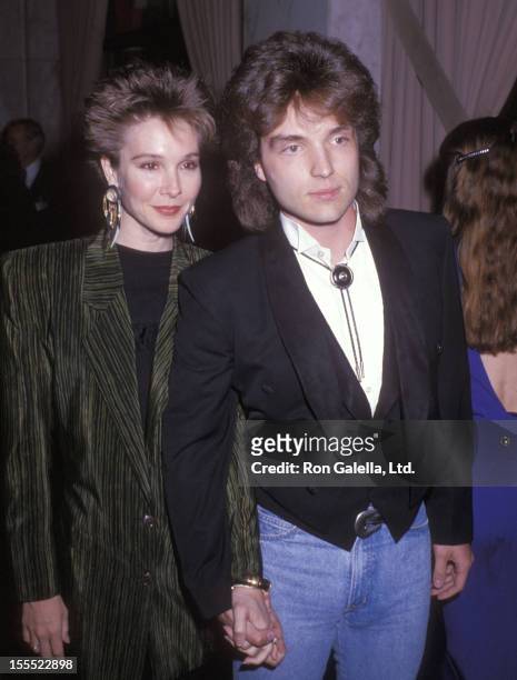 Actress Cynthia Rhodes and musician Richard Marx attend the Sixth Annual ASCAP Pop Music Awards on May 15, 1989 at Beverly Wilshire Hotel in Beverly...