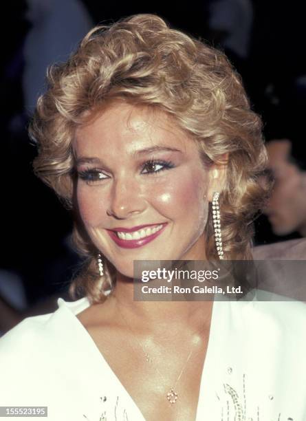 Actress Cynthia Rhodes attends the Staying Alive Hollywood Premiere on July 11, 1983 at Mann's Chinese Theatre in Hollywood, California.