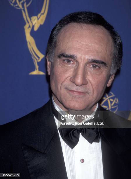 Actor Tony Lo Bianco attends the 26th Annual International Emmy Awards on November 23, 1998 at the New York Hilton Hotel in New York City.