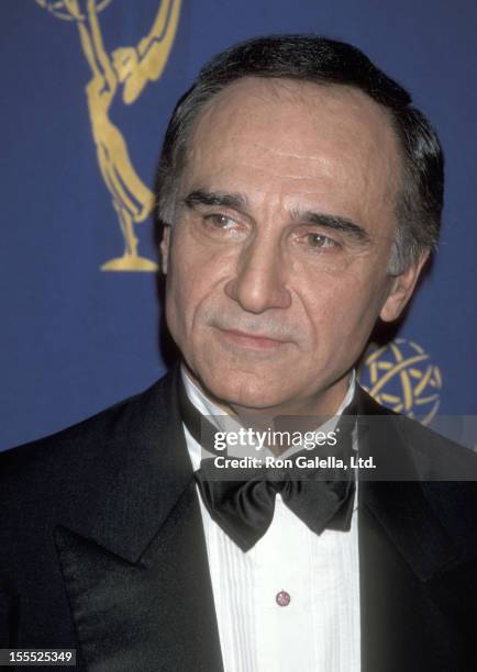 Actor Tony Lo Bianco attends the 26th Annual International Emmy Awards on November 23, 1998 at the New York Hilton Hotel in New York City.